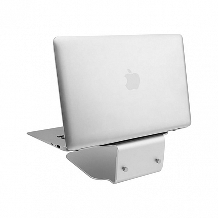 Подставка для ноутбука до 17 дюймов Evolution LS111 металлическая серебристая