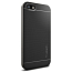 Чехол для iPhone 5, 5S, SE гибридный Spigen SGP Neo Hybrid черно-серый
