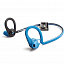 Наушники беспроводные Bluetooth Plantronics BackBeat Fit вакуумные с микрофоном для спорта синие