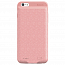 Чехол-аккумулятор для iPhone 6, 6S Baseus Plaid High 5000mAh розовый