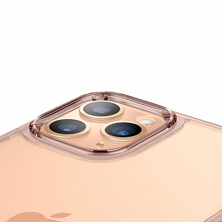 Чехол для iPhone 11 Pro гибридный Spigen SGP Ultra Hybrid прозрачно-розовый