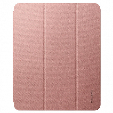 Чехол для iPad Pro 12.9 2018, 2020 книжка Spigen Urban Fit розовый