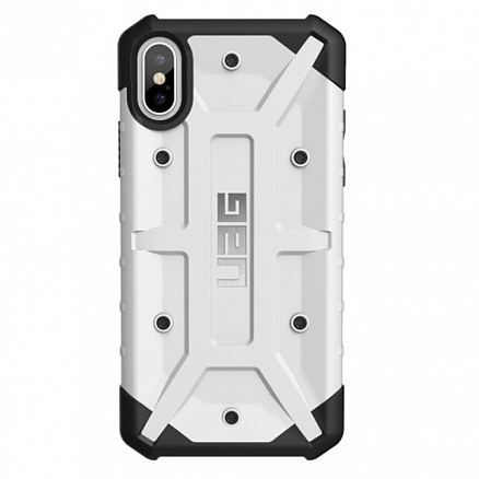 Чехол для iPhone X, XS гибридный для экстремальной защиты Urban Armor Gear UAG Pathfinder белый
