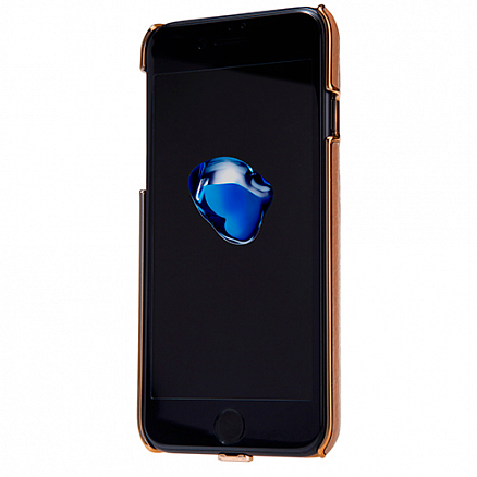 Чехол для iPhone 7, 8 с поддержкой беспроводной зарядки Nillkin N-JARL коричневый