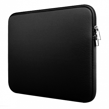 Чехол для ноутбука до 12 дюймов универсальный неопреновый на молнии GreenGo NPR2 черный