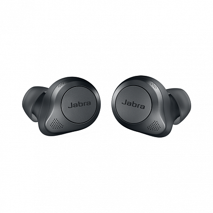 Наушники TWS беспроводные Bluetooth Jabra Elite 85t вакуумные с микрофоном и активным шумоподавлением титановый серые
