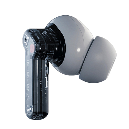 Наушники беспроводные Bluetooth Nothing Ear 1 вакуумные с микрофоном и активным шумоподавлением белые
