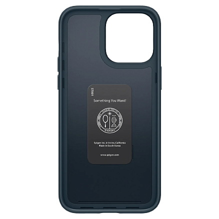 Чехол для iPhone 14 Pro Max пластиковый Spigen Thin Fit серый