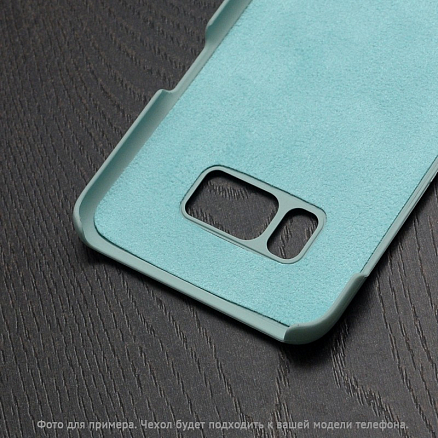Чехол для Samsung Galaxy S8 G950F пластиковый Soft-touch мятный