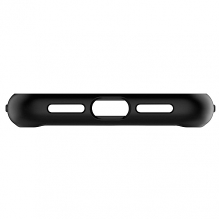 Чехол для iPhone XR гибридный Spigen SGP Ultra Hybrid прозрачно-черный матовый