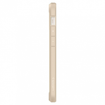 Чехол для iPhone 12 Mini гибридный Spigen Ultra Hybrid прозрачно-бежевый