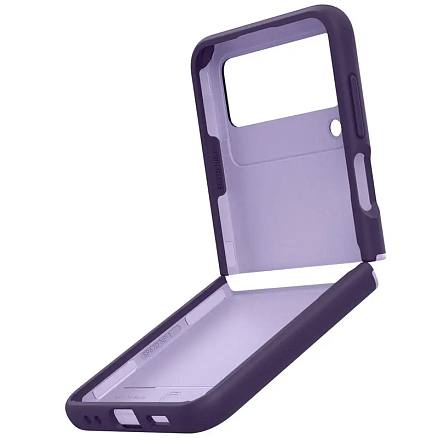 Чехол для Samsung Galaxy Z Flip 4 гибридный Spigen Caseology Nano Pop фиолетовый