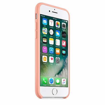 Чехол для iPhone 7, 8 силиконовый оригинальный Apple MQ592ZM розовый