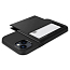 Чехол для iPhone 14 гибридный со слотом для карты Spigen Slim Armor CS черный
