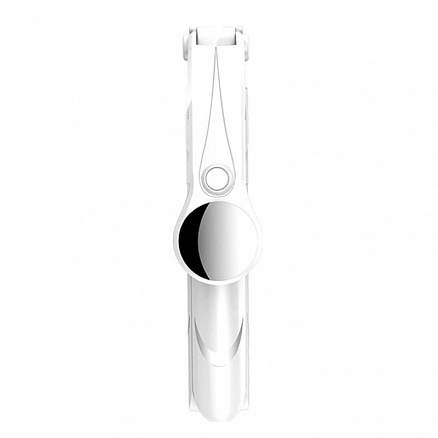 Монопод (палка для селфи) Bluetooth с кнопкой, треногой и подсветкой Nova XT13S белый