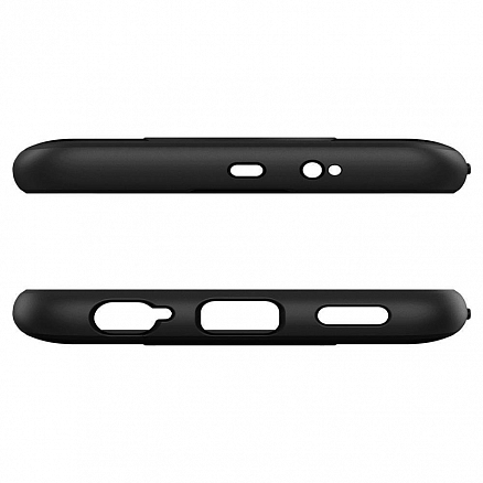 Чехол для Xiaomi Redmi Note 9T 5G гелевый Spigen Rugged Armor черный