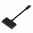 Переходник Type-C - HDMI 4K 60Hz, Type-C PD черный