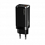 Зарядное устройство сетевое c USB и 2 Type-C входами 65W Usams US-CC110 GaN Mini (быстрая зарядка QC 3.0, PD) черное