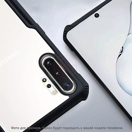 Чехол для Samsung Galaxy M51 гибридный Rzants Beetle черный
