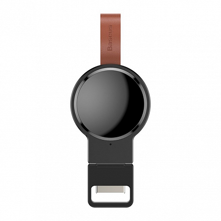 Беспроводная зарядка мини для Apple Watch Baseus Dotter черная