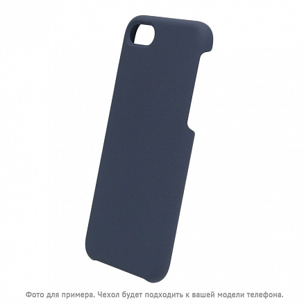 Чехол для OnePlus 5 пластиковый Soft-touch темно-серый