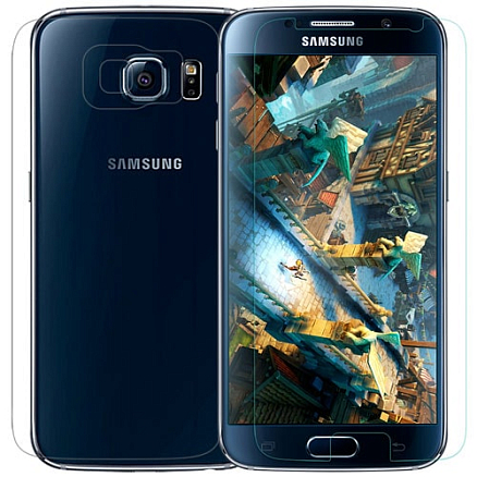 Защитное стекло для Samsung Galaxy S6 на экран противоударное Nillkin H+