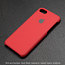 Чехол для iPhone X, XS пластиковый Soft-touch малиновый