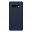 Чехол для Samsung Galaxy S10+ G975 силиконовый Nillkin Flex Pure синий