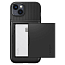 Чехол для iPhone 14 гибридный со слотом для карты Spigen Slim Armor CS черный