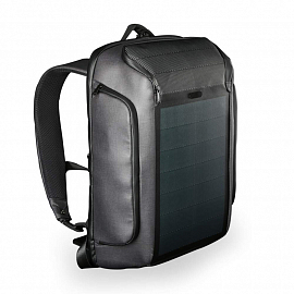 Рюкзак Kingsons Beam Pack с отделением для ноутбука до 15,6 дюйма и USB зарядкой на солнечной батарее черный