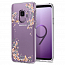 Чехол для Samsung Galaxy S9 гелевый ультратонкий Spigen SGP Liquid Crystal Blossom & Birds прозрачный