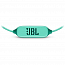 Наушники беспроводные Bluetooth JBL E25BT вакуумные с микрофоном и пультом бирюзовые
