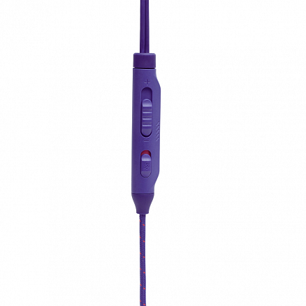 Наушники JBL Quantum 50 вакуумные с микрофоном игровые фиолетовые