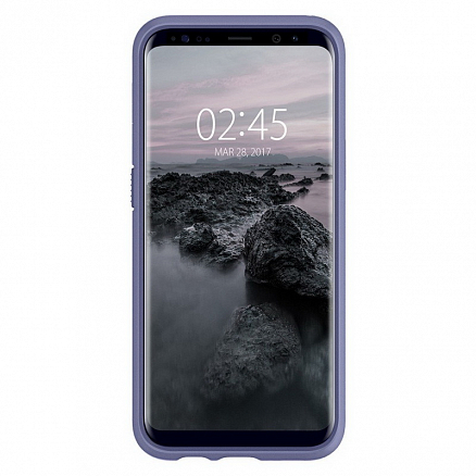 Чехол для Samsung Galaxy S8+ G955F гибридный тонкий Spigen SGP Slim Armor фиолетовый