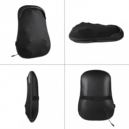 Массажная подушка (массажер) для спины Шиацу с подогревом Naipo MGBK-750