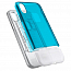 Чехол для iPhone X, XS гибридный Spigen SGP Classic C1 голубой
