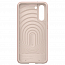 Чехол для Samsung Galaxy S21 FE гибридный Spigen Caseology Parallax розовый 