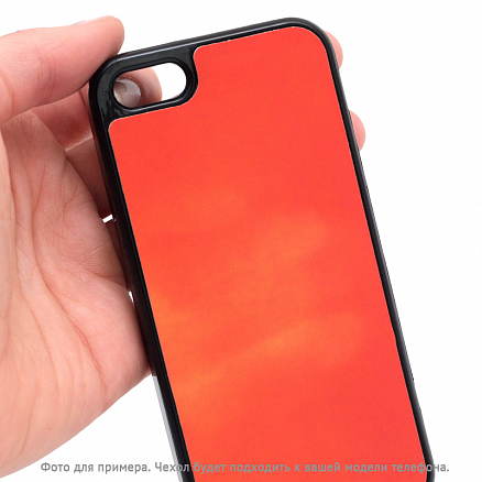 Термочехол для iPhone 5, 5S, SE изменяющий цвет GreenGo Termo красный