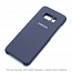 Чехол для Samsung Galaxy S8+ G955F пластиковый Soft-touch темно-серый