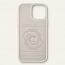 Чехол для iPhone 13 Pro Max гибридный с кожей Spigen Сyrill Leather Brick кремовый