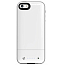 Чехол-аккумулятор с памятью 32GB для iPhone 5, 5S, SE Mophie Space Pack 1700mAh бело-серый