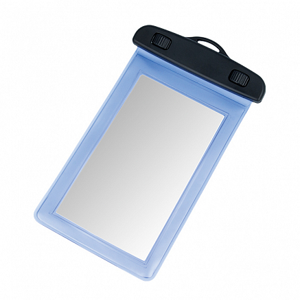 Водонепроницаемый чехол для телефона 5-5.8 дюйма GreenGo размер 10,5х18 см голубой