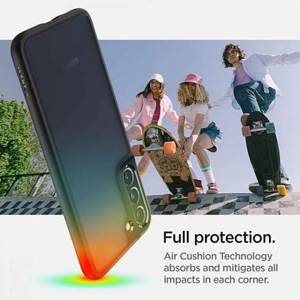 Чехол для Samsung Galaxy S22 5G гибридный Spigen Ultra Hybrid черный