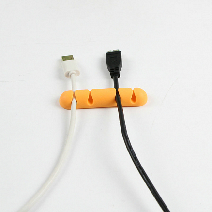 Органайзер кабелей силиконовый на липучке Boomray CC-957 2 шт.