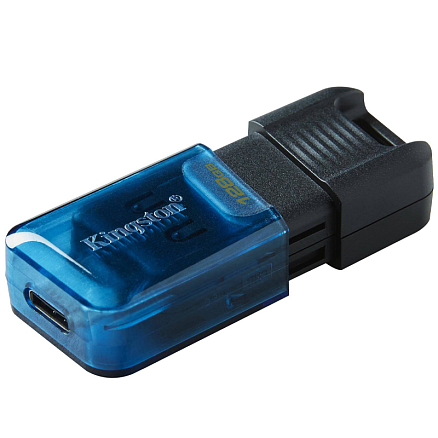 Флешка Kingston DataTraveler 80 M 128GB Type-C USB 3.2 Gen 1 черная