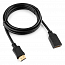 Кабель-удлинитель HDMI - HDMI (папа - мама) длина 1,8 м Cablexpert черный