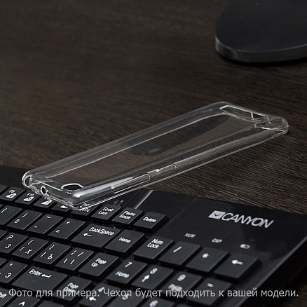 Чехол для OnePlus 5 ультратонкий гелевый 0,5мм Nova Crystal прозрачный