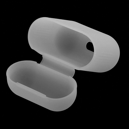 Чехол для наушников AirPods силиконовый прозрачный