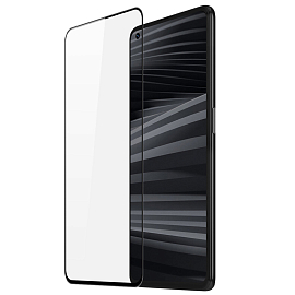 Защитное стекло для Realme GT2 на весь экран противоударное Dux Ducis 9D черное