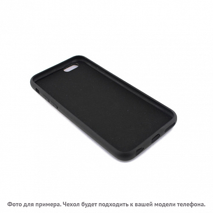 Чехол для Samsung Galaxy S7 гибридный с натуральным деревом Beeyo Wooden N-1 черно-коричневый